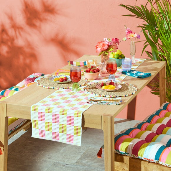 Click to view product details and reviews for Sophie Robinson Beni Stripe Table Runner.