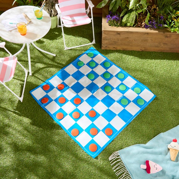 Giant Draughts Game Set