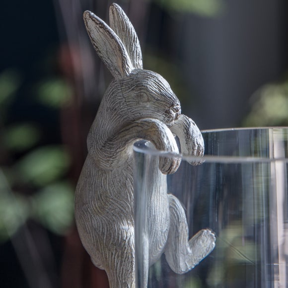 Click to view product details and reviews for Cedar Sage Set Of 2 Pippa The Hare Pot Hangers.