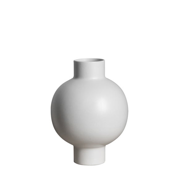 Click to view product details and reviews for Cedar Sage Oshima White Vase.