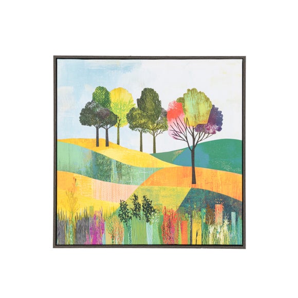 Cedar & Sage Bright Horizons Framed Canvas
