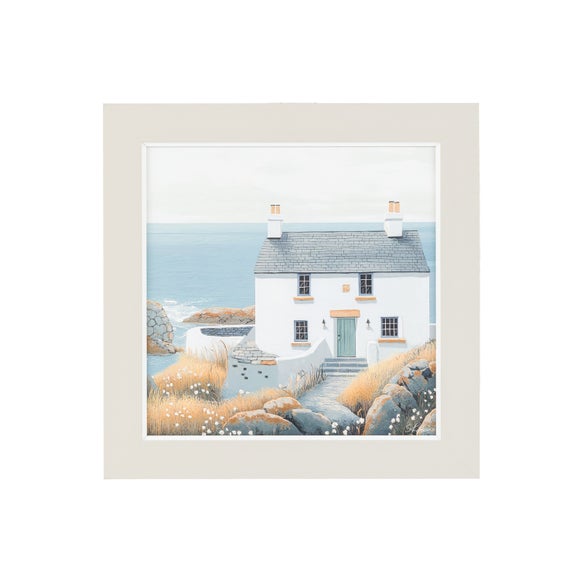 Cedar & Sage Cottage Retreat Framed Print