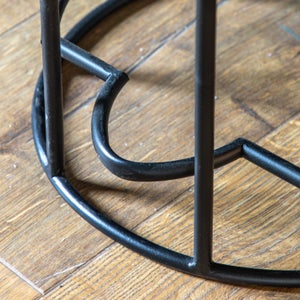 Cedar & Sage Jacob Black Cast Iron Boot Stand