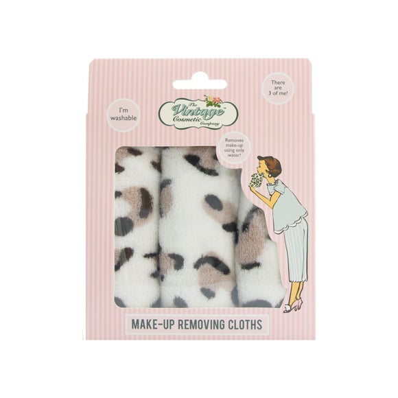 Click to view product details and reviews for Upper Canada Vintage Leopard Print Makeup Removing Cloths.