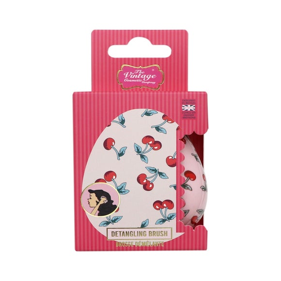 Click to view product details and reviews for Upper Canada Vintage Cherry Detangling Brush.