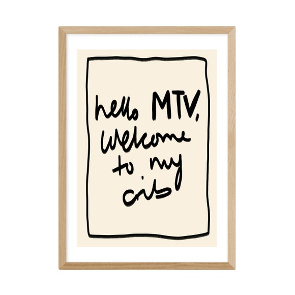 Photo 2 of East End Prints Hello Mtv Print Photo 2 of East End Prints Hello Mtv Print