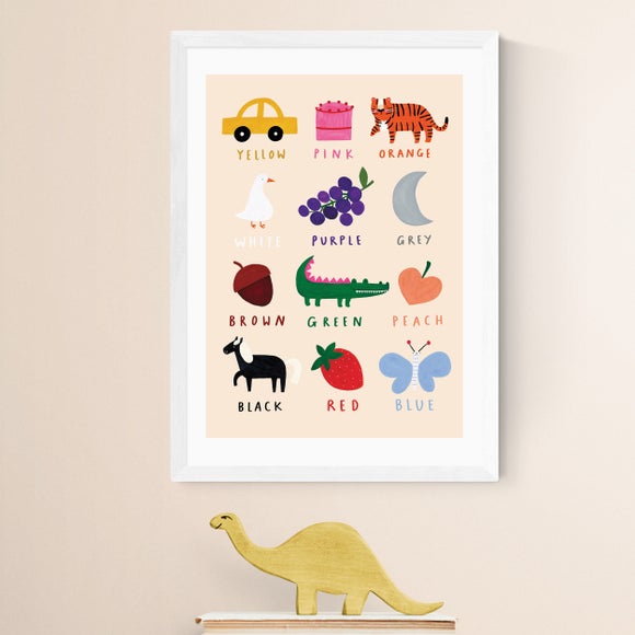 East End Prints Colour Illustration Chart Print