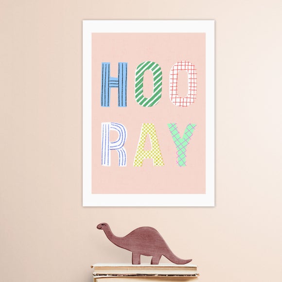 East End Prints Hooray Print