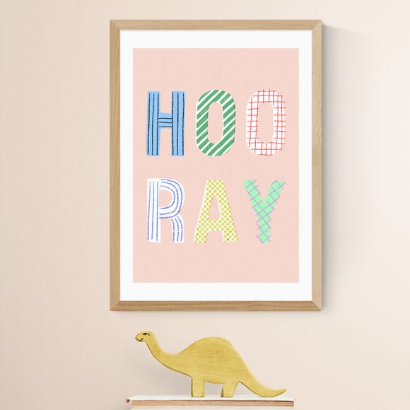 East End Prints Hooray Print