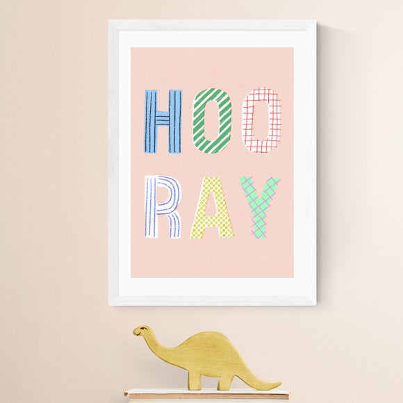 East End Prints Hooray Print