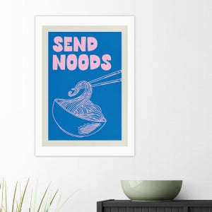 East End Prints Send Noods Print