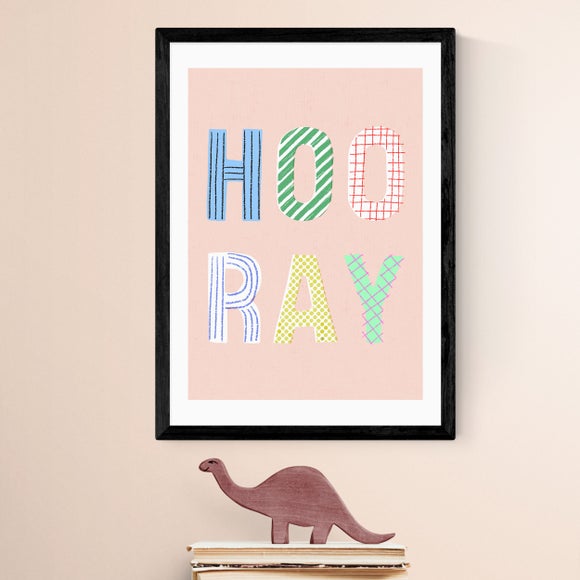 East End Prints Hooray Print