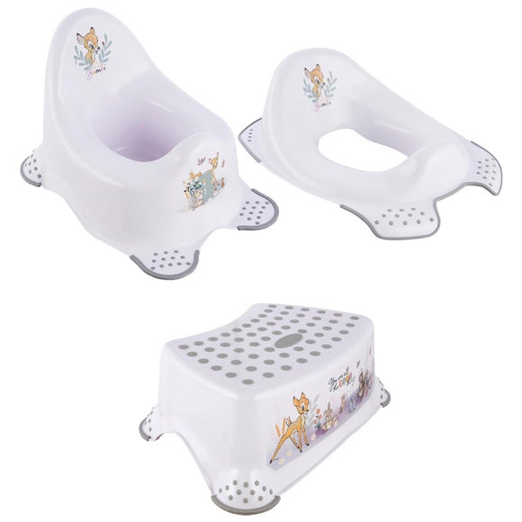 Click to view product details and reviews for Keeeper Bambi Baby Toilet Starter Set With Single Step Stool. Click to view product details and reviews for Keeeper Bambi Baby Toilet Starter Set With Single Step Stool.