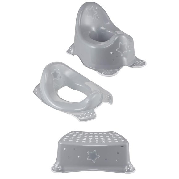 Click to view product details and reviews for Keeeper Stars Baby Toilet Starter Set With Single Step Stool. Click to view product details and reviews for Keeeper Stars Baby Toilet Starter Set With Single Step Stool.