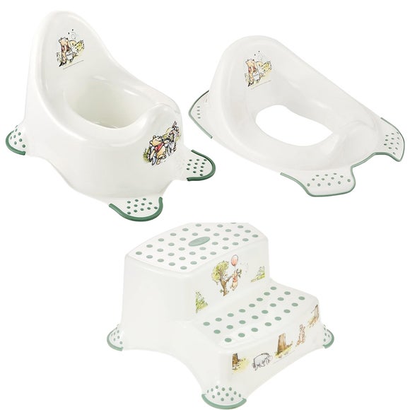 Click to view product details and reviews for Keeeper Winnie The Pooh Baby Toilet Starter Set With Double Step Stool. Click to view product details and reviews for Keeeper Winnie The Pooh Baby Toilet Starter Set With Double Step Stool.
