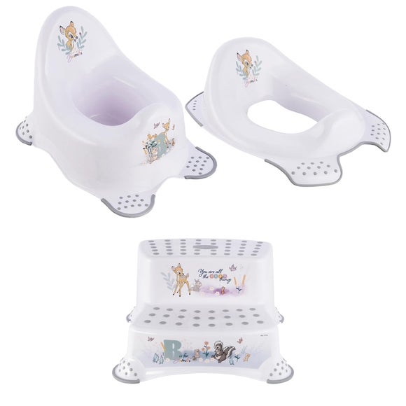 Click to view product details and reviews for Keeeper Bambi Baby Toilet Starter Set With Double Step Stool. Click to view product details and reviews for Keeeper Bambi Baby Toilet Starter Set With Double Step Stool.