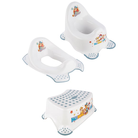 Click to view product details and reviews for Keeeper Paw Patrol Baby Toilet Starter Set With Single Step Stool. Click to view product details and reviews for Keeeper Paw Patrol Baby Toilet Starter Set With Single Step Stool.