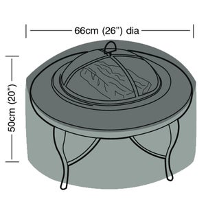Small Firepit Super Tough Cover