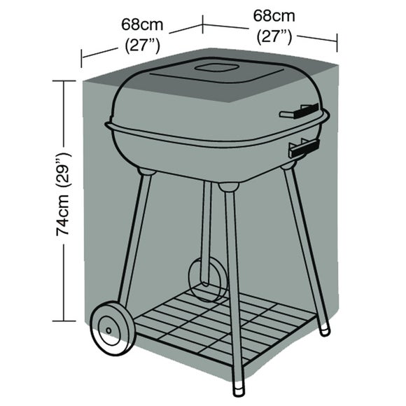 Square Barbecue Premium Super Tough Cover
