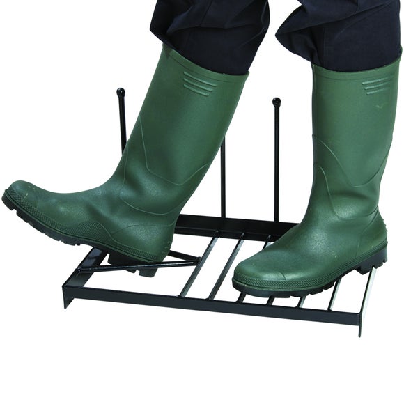 Boot Scraper with Boot Pull and Holder