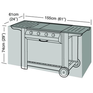 Large Flatbed Barbecue Super Tough Cover