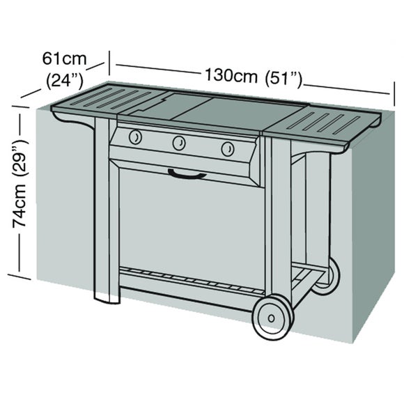 Medium Flatbed Barbecue Super Tough Cover