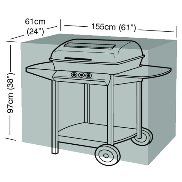 Large Classic Barbecue Premium Super Tough Cover