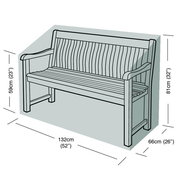 Click to view product details and reviews for 2 Seater Garden Bench Super Tough Cover.