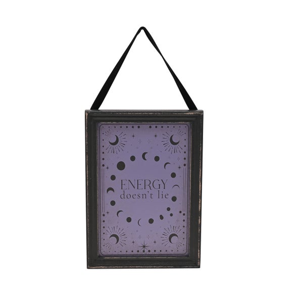 View Mystic Legends Energy Doesnt Lie Hanging Plaque View Mystic Legends Energy Doesnt Lie Hanging Plaque