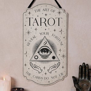 Mystic Legends The Art Of Tarot Hanging Plaque