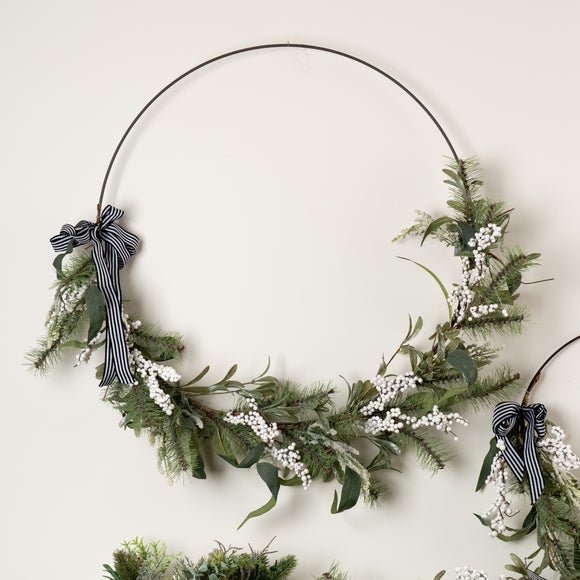 Click to view product details and reviews for 80cm Artificial Oversized Ring Wreath With Bow. Click to view product details and reviews for 80cm Artificial Oversized Ring Wreath With Bow.