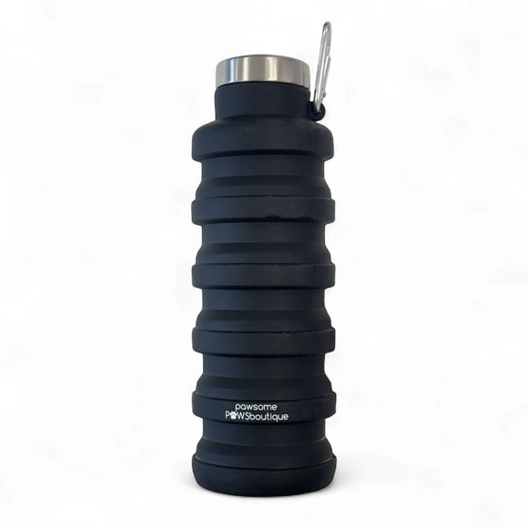 Pawsome Paws Boutique Collapsible Water Bottle