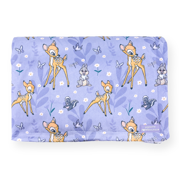 Pawsome Paws Boutique Disney Bambi and Friends Blanket
