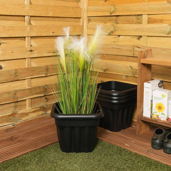 Wham Vista Pack of 4 Square Plant Pots
