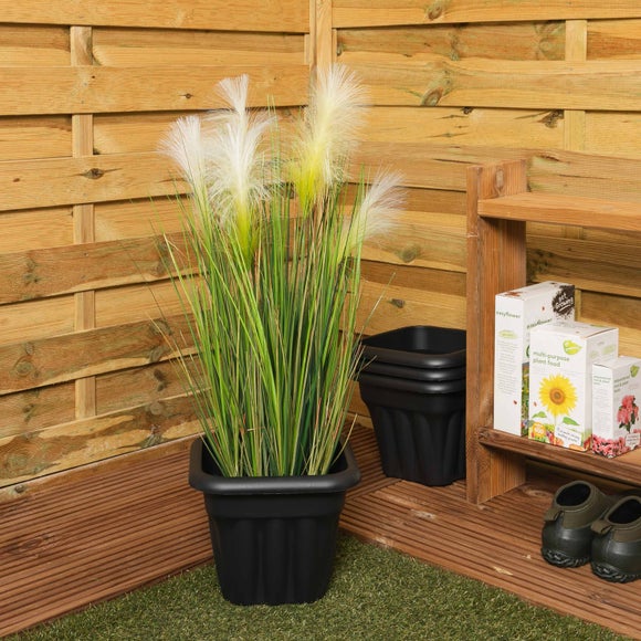 Wham Vista Pack of 4 Square Plant Pots