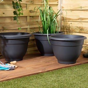 Bell Pot Pack Of 4 Round Plant Pots