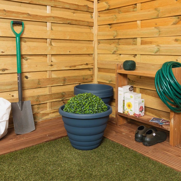 Wham Beehive Pack of 4 Round Plant Pots