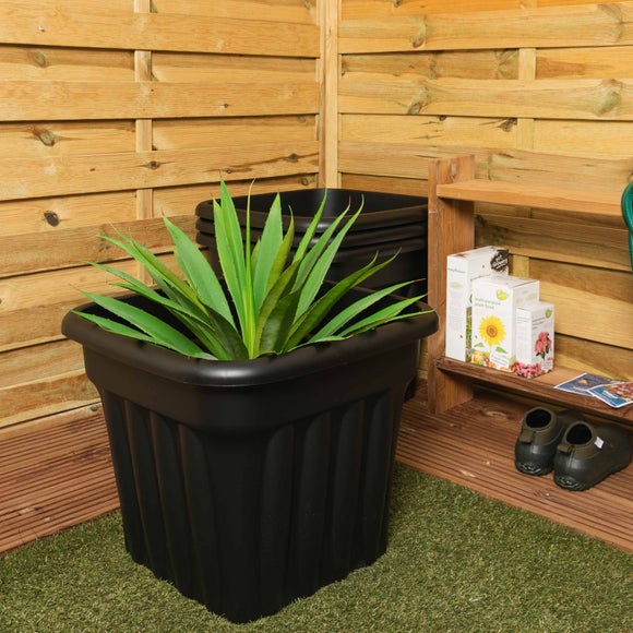 Wham Vista Pack of 4 Square Plant Pots