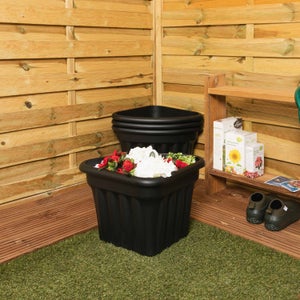 Wham Vista Pack Of 4 Corner Plant Pots
