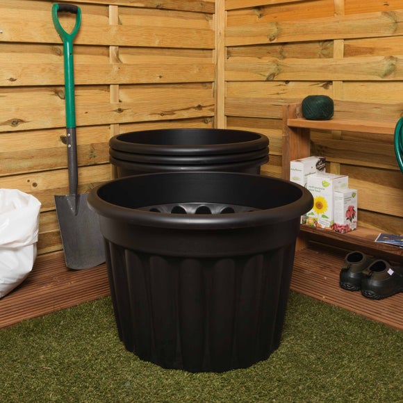 Wham Vista Pack of 3 Round Plant Pots