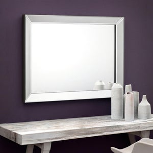 Soprano Bevelled Rectangle Wall Mirror