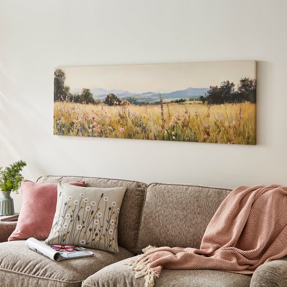 Mountain Meadow Landscape XL Canvas