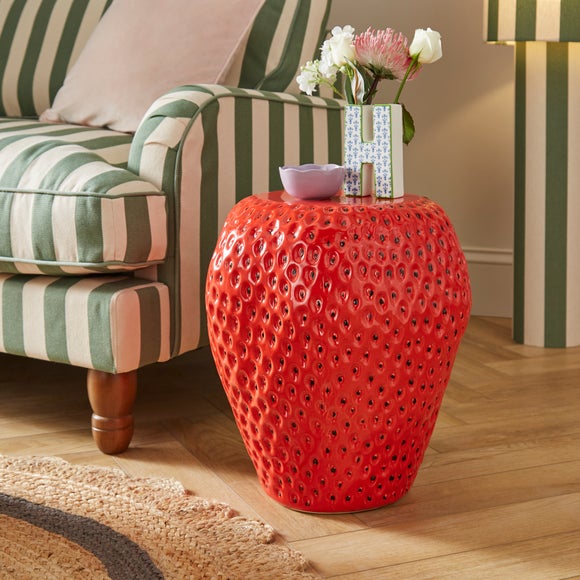 Strawberry Ceramic Table