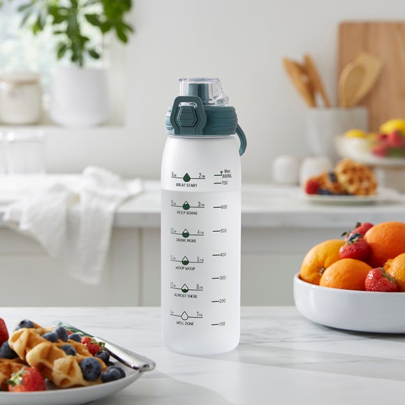 Sports Water Bottle with Push Up Lid, 850ml