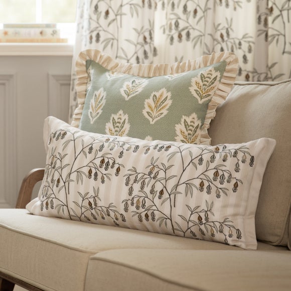 Sanderson Chinese Lanterns Rectangle Cushion