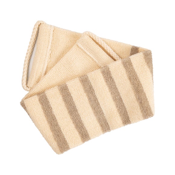 Eco Bath London Organic Cotton and Linen Back Strap