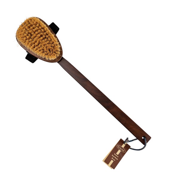 Click to view product details and reviews for Eco Bath London Natural Sisal And Walnut Wood Body Brush.