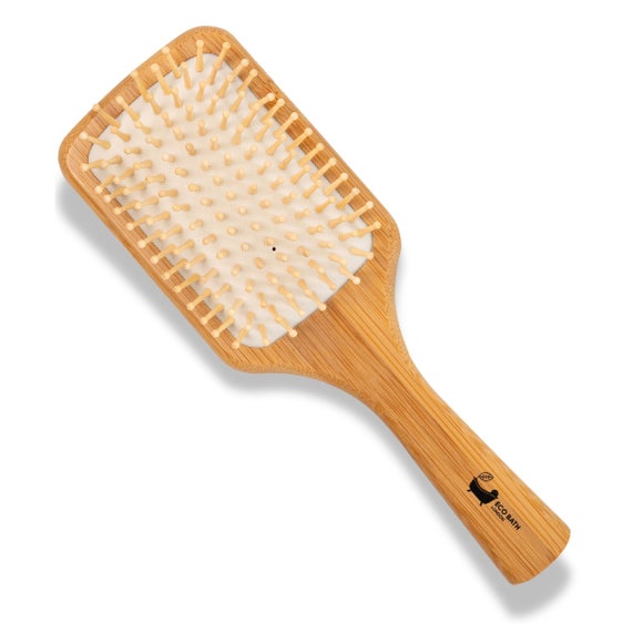 Click to view product details and reviews for Eco Bath London Bamboo Wooden Pins Hair Brush.