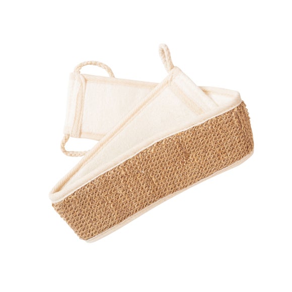 View Eco Bath London Natural Ramie Back Strap View Eco Bath London Natural Ramie Back Strap