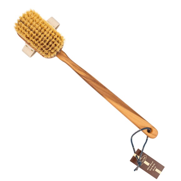 Click to view product details and reviews for Eco Bath London Natural Sisal And Olive Wood Body Brush.